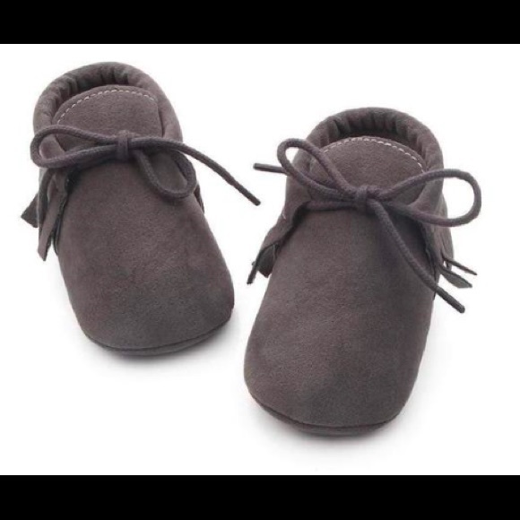suede baby moccasins